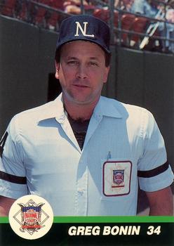 1989 T&M Sports Umpires #54 Greg Bonin Front