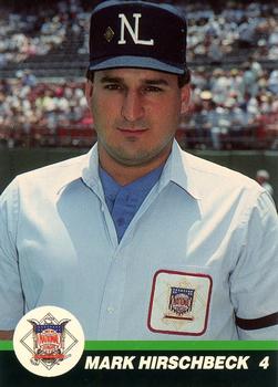 1989 T&M Sports Umpires #59 Mark Hirschbeck Front