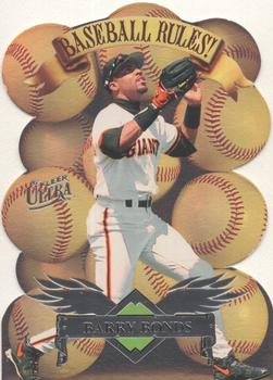 1997 Ultra - Baseball Rules! #1 Barry Bonds Front