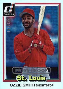 2015 Donruss - Inaugural 1981 Edition Press Proof Platinum #241 Ozzie Smith Front