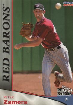 2002 Choice Scranton/Wilkes-Barre Red Barons #26 Peter Zamora Front