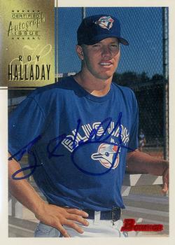 1997 Bowman - Certified Autographs Blue Ink #CA35 Roy Halladay Front