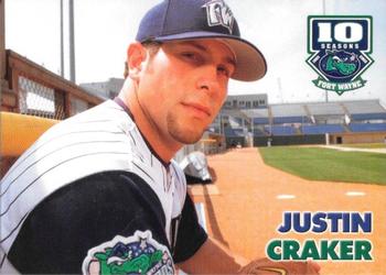 2002 Grandstand Fort Wayne Wizards #8 Justin Craker Front