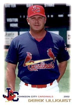 2002 Grandstand Johnson City Cardinals #59 Derek Lilliquist Front