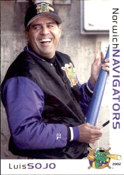 2002 Grandstand Norwich Navigators #27 Luis Sojo Front