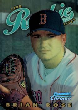 1997 Bowman Chrome - 1998 Rookie of the Year Favorites Refractor #ROY14 Brian Rose Front