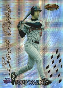 1997 Bowman's Best - Best Cuts Atomic Refractor #BC19 Todd Walker Front