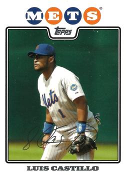 2008 Topps Gift Sets New York Mets #17 Luis Castillo Front