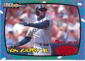 1997 Collector's Choice - You Crash the Game #CG28 Ken Griffey Jr. Front
