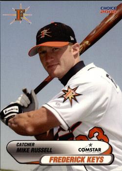 2005 Choice Frederick Keys SGA #15 Mike Russell Front