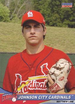 2005 Choice Johnson City Cardinals #15 Matthew Lane Front