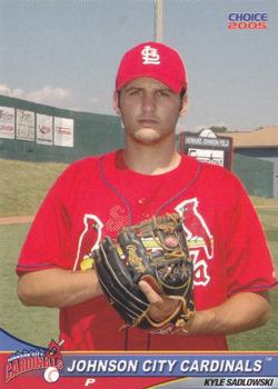 2005 Choice Johnson City Cardinals #26 Kyle Sadlowski Front
