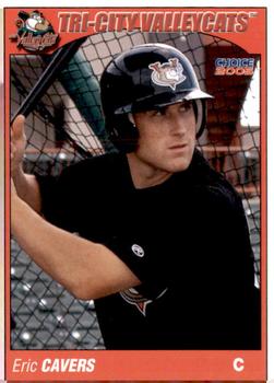 2005 Choice Tri-City ValleyCats #20 Eric Cavers Front
