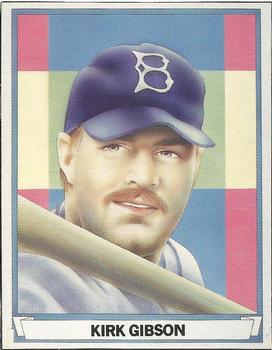 1988 Baseball Cards Magazine Repli-cards #2 Kirk Gibson Front