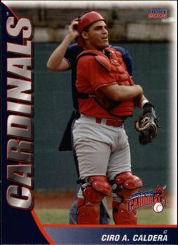 2006 Choice Johnson City Cardinals #5 Ciro Caldera Front