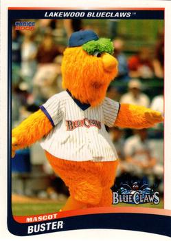 2006 Choice Lakewood BlueClaws #30 Buster Front