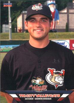 2006 Choice Tri-City ValleyCats #07 Andrew Kroeker Front