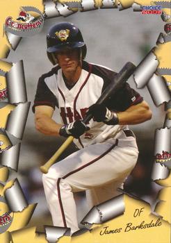 2006 Choice Williamsport Crosscutters #03 James Barksdale Front