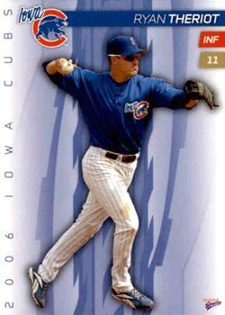 2006 MultiAd Iowa Cubs #25 Ryan Theriot Front