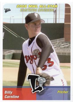 2006 MultiAd Midwest League All-Stars Eastern Division #16 Billy Carnline Front