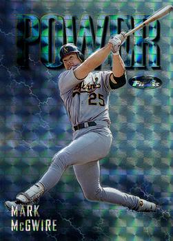 1997 Finest - Embossed Refractor #305 Mark McGwire Front