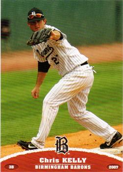 2007 Grandstand Birmingham Barons #NNO Chris Kelly Front