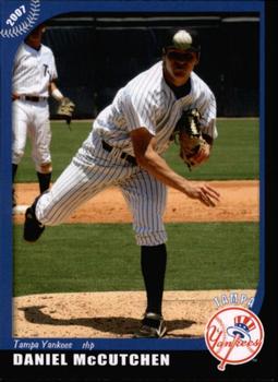 2007 Grandstand Tampa Yankees #NNO Daniel McCutchen Front