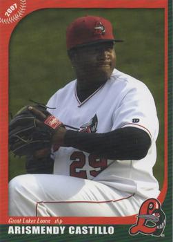 2007 Grandstand Great Lakes Loons #NNO Arismendy Castillo Front