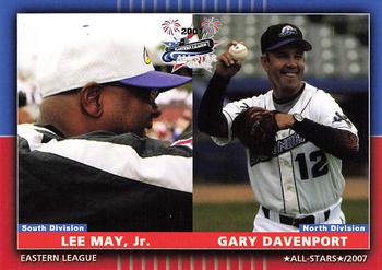 2007 Grandstand Eastern League All-Stars #NNO Lee May, Jr. / Gary Davenport Front