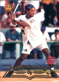 1997 Pacific Crown Collection Carlos Baerga Celebrity Softball #7 Moises Alou Front