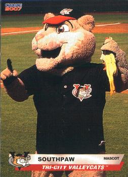 2007 Choice Tri-City ValleyCats #35 Southpaw Front
