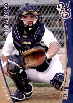 2008 Grandstand Helena Brewers #NNO Derrick Alfonso Front