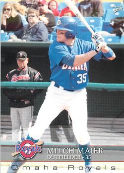 2008 MultiAd Omaha Royals #18 Mitch Maier Front