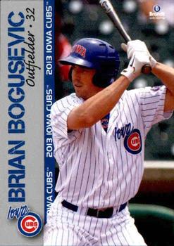 2013 Brandt Iowa Cubs #6 Brian Bogusevic Front