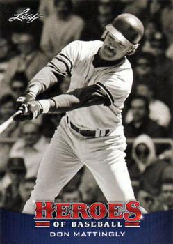 2015 Leaf Heroes of Baseball #14 Don Mattingly Front