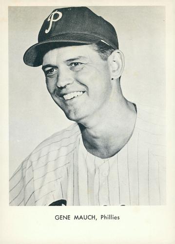 1964 Sports Service Philadelphia Phillies #NNO Gene Mauch Front