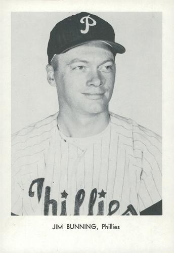 1965 Sports Service Philadelphia Phillies #NNO Jim Bunning Front