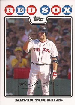 2008 Topps Boston Red Sox #BOS8 Kevin Youkilis Front