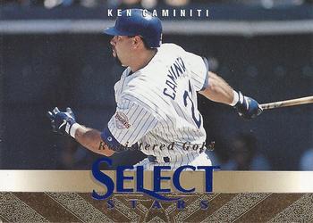 1997 Select - Registered Gold #SS143 Ken Caminiti Front