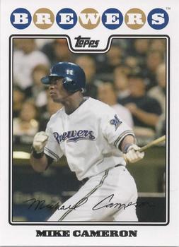 2008 Topps Milwaukee Brewers #MIL8 Mike Cameron Front
