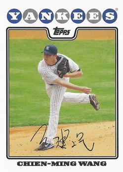 2008 Topps New York Yankees #NYY5 Chien-Ming Wang Front