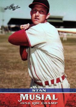 2015 Leaf Heroes of Baseball - Stan Musial Milestones #MM-15 Stan Musial Front