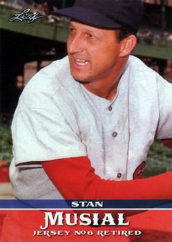 2015 Leaf Heroes of Baseball - Stan Musial Milestones #MM-16 Stan Musial Front