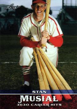2015 Leaf Heroes of Baseball - Stan Musial Milestones #MM-19 Stan Musial Front