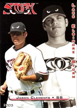2003 Grandstand Lake Elsinore Storm #NNO Jason Clements Front