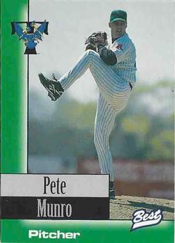 1997 Best Trenton Thunder #22 Pete Munro Front