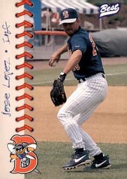 1997 Best Binghamton Mets #16 Jose Lopez Front
