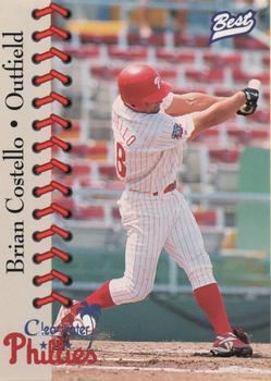 1997 Best Clearwater Phillies #5 Brian Costello Front