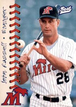 1997 Best Fort Myers Miracle #1 John Russell Front