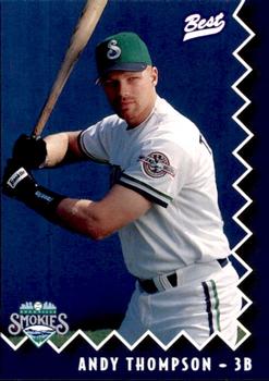 1997 Best Knoxville Smokies #24 Andy Thompson Front